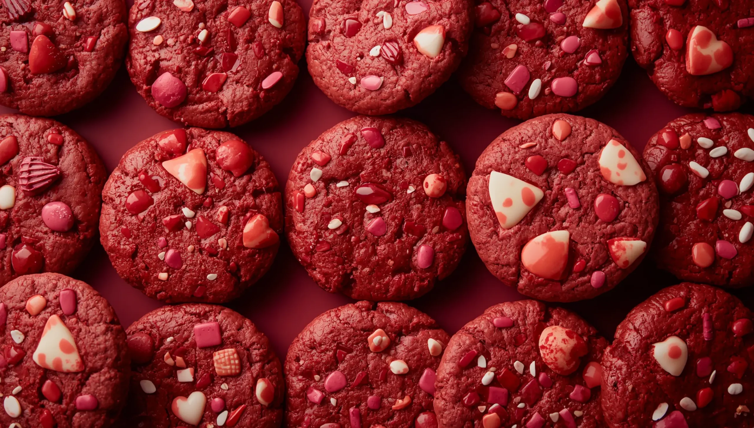 Red Velvet Cookies Crunch
